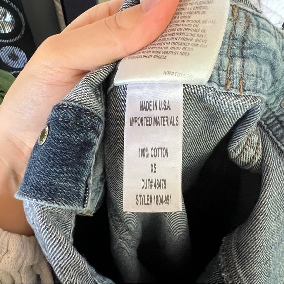 Citizens of Humanity Faye Button Front Women's Overalls in Boho Comeback - Picture 10 of 10